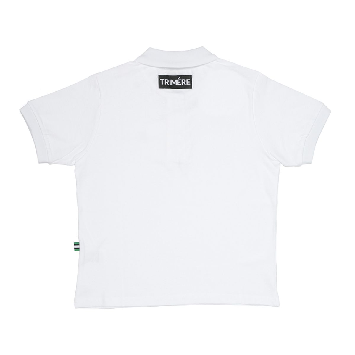 트리메르(TRIMERE) 와펜 반팔 PK TEE   F/L WOMAN WHITE
