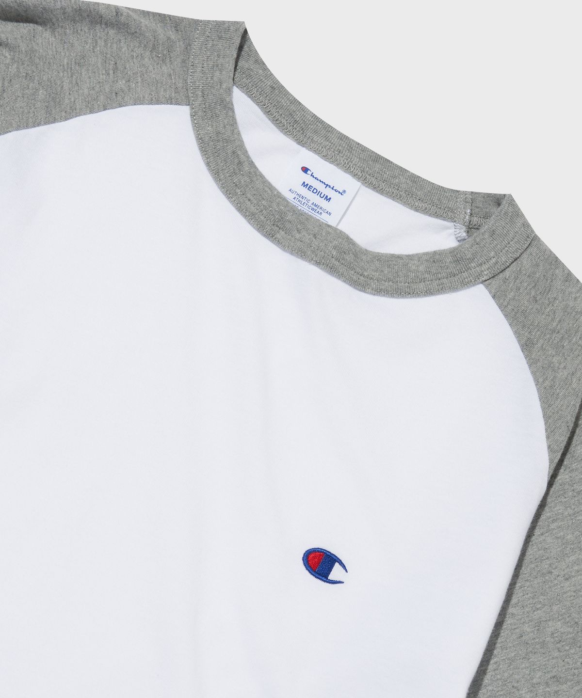 챔피온(CHAMPION) C로고 나그랑 긴팔 티셔츠 Normal Grey