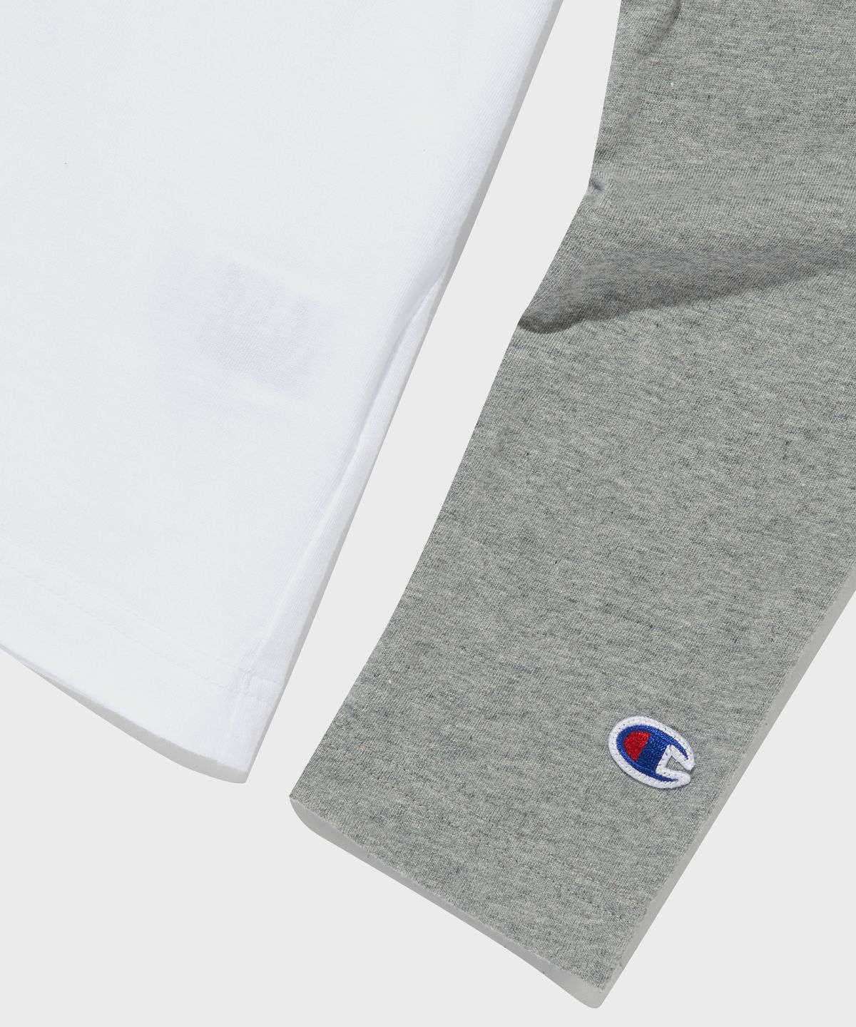 챔피온(CHAMPION) C로고 나그랑 긴팔 티셔츠 Normal Grey