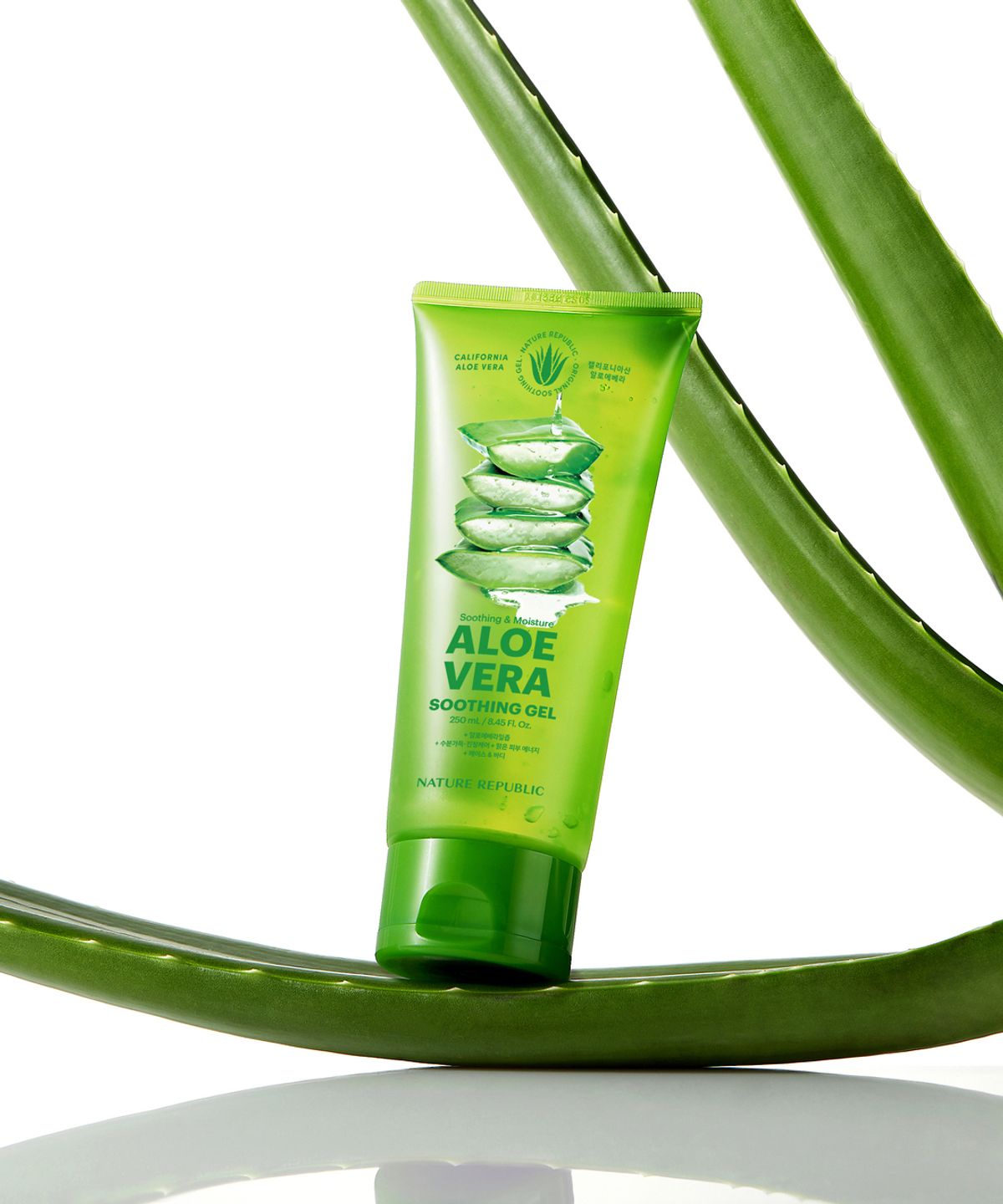 네이처리퍼블릭(NATURE REPUBLIC) [3pack] 수딩 앤 모이스처 알로에베라 수딩젤 250ml (튜브)