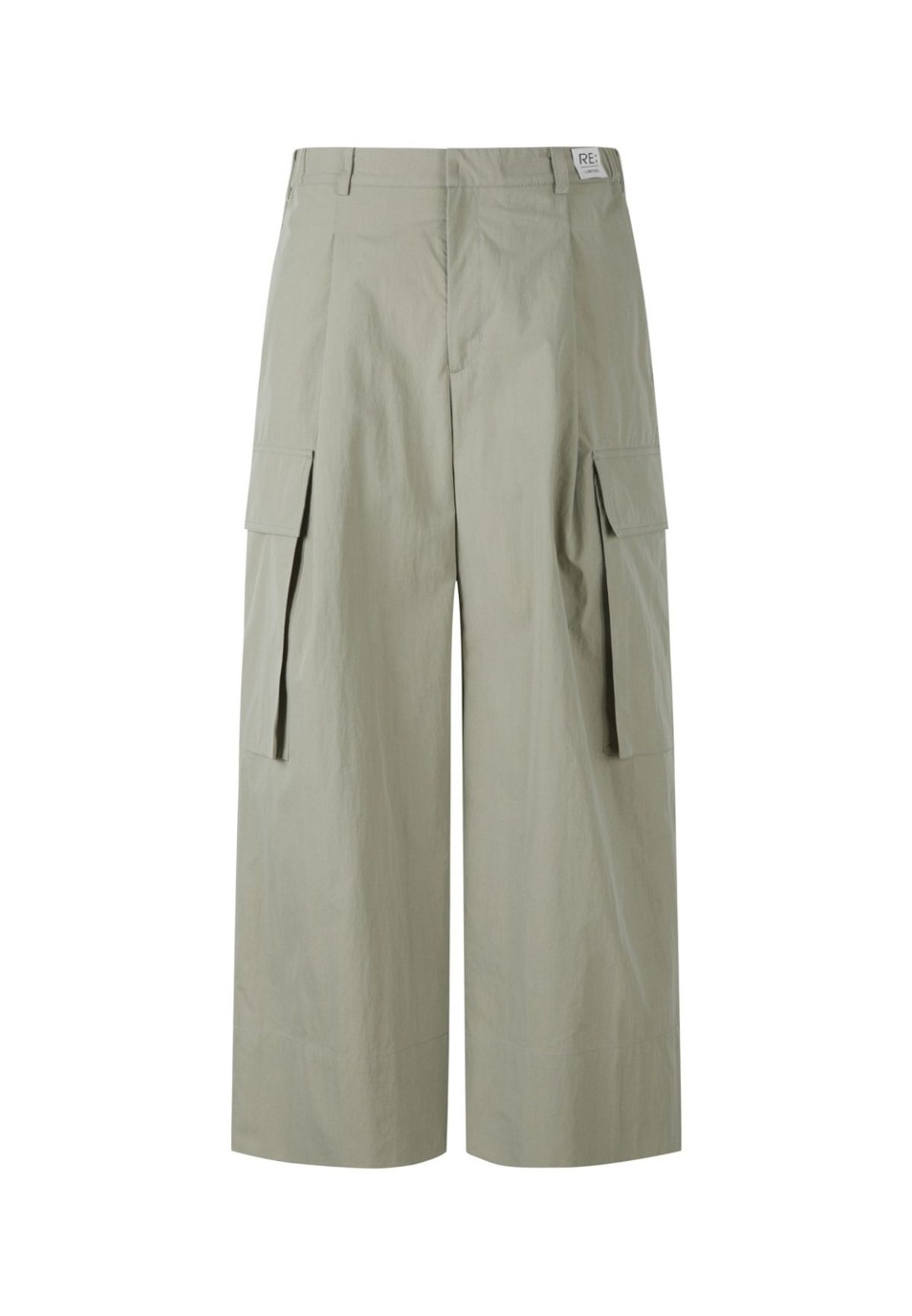 래코드(RECODE) Recycled Wide Cargo Pants_RKPAS23671BEX