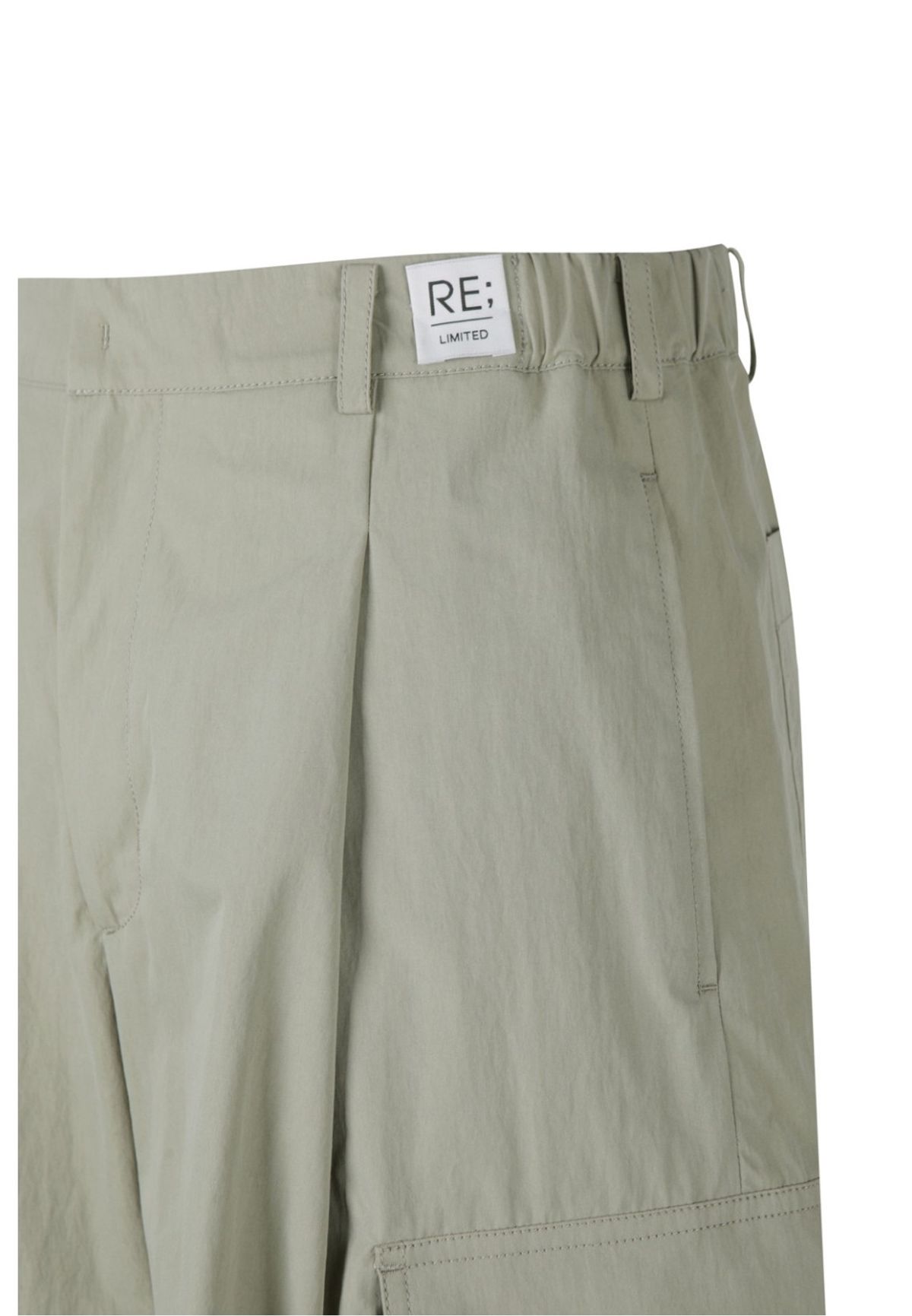 래코드(RECODE) Recycled Wide Cargo Pants_RKPAS23671BEX