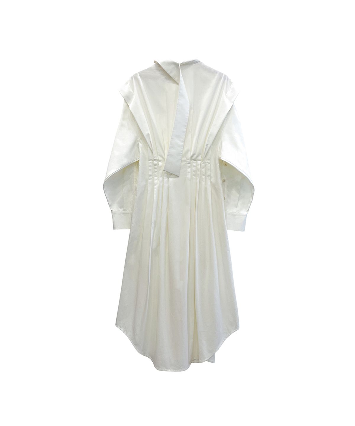 므아므(MMAM) Side pleated shirt dress