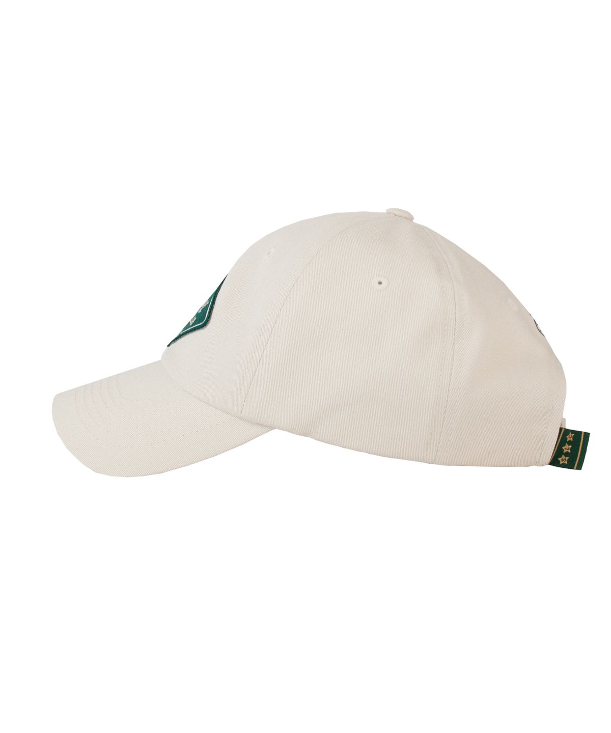 세러데이 레저 클럽(SATURDAY LEISURE CLUB) Signature Ball Cap - Ivory & Green Patch