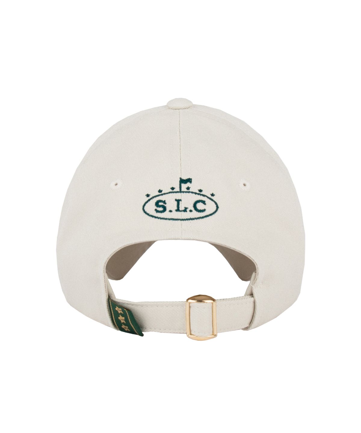 세러데이 레저 클럽(SATURDAY LEISURE CLUB) Signature Ball Cap - Ivory & Green Patch