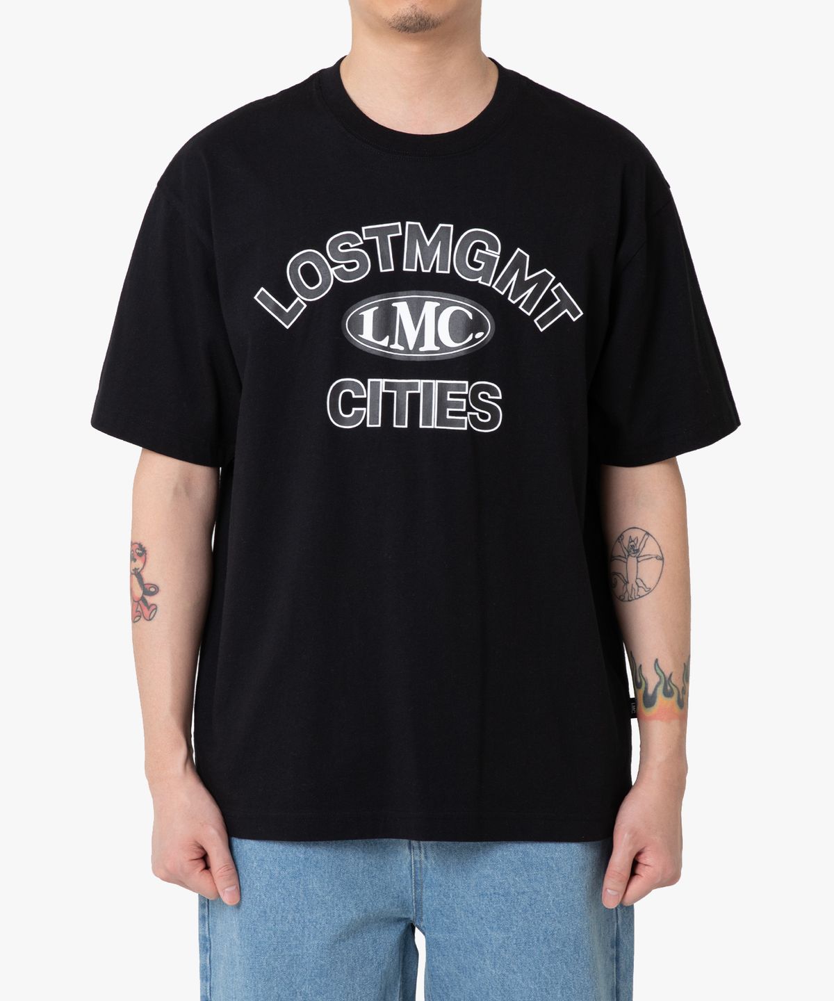 엘엠씨(LMC) ARCH OVAL TEE black