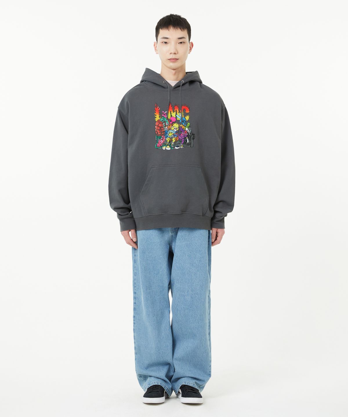 엘엠씨(LMC) HW WINNER HOODIE charcoal