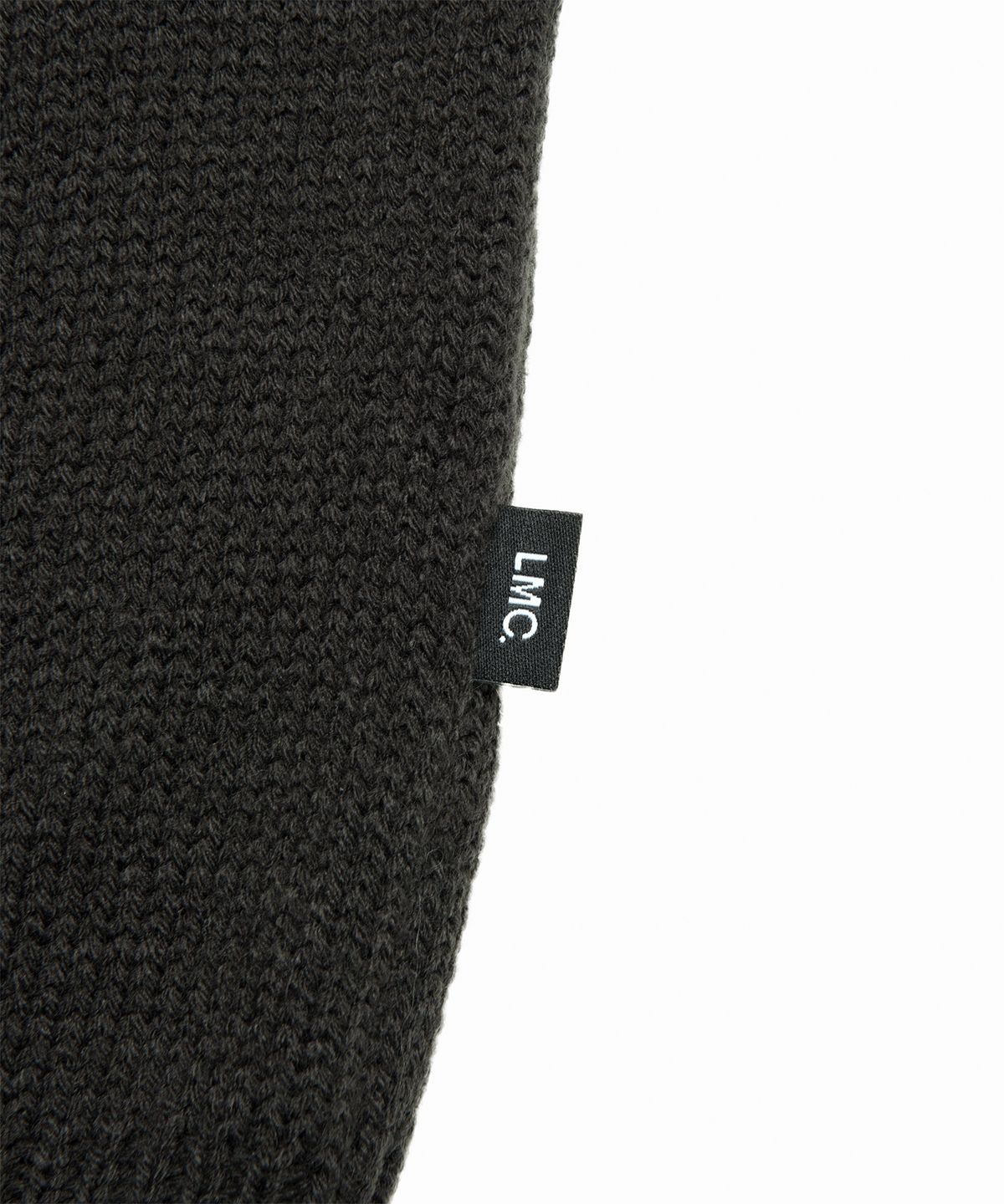엘엠씨(LMC) CABLE ARCH KNIT VEST black