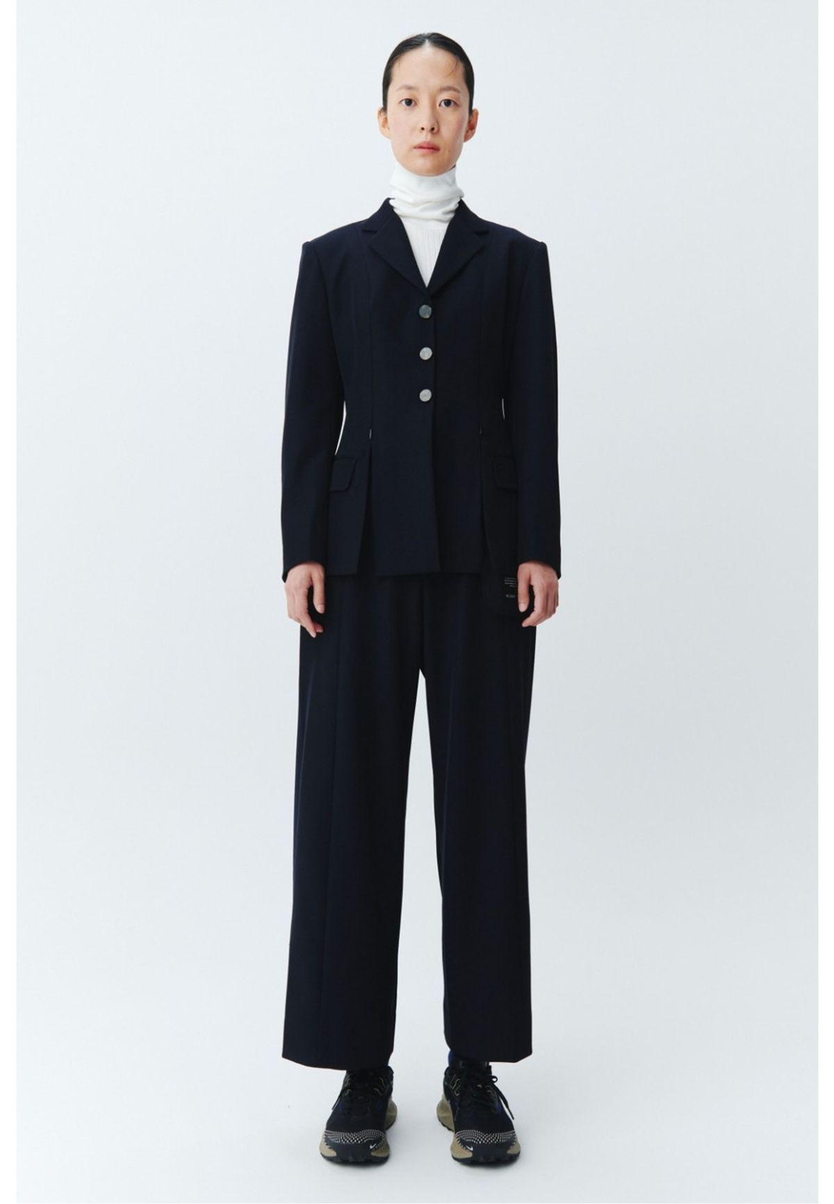 래코드(RECODE) [여성] Streight high waist pants _RQPAM22572NYX