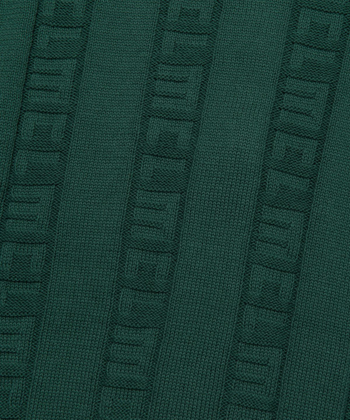 엘엠씨(LMC) JQD ZIP-UP KNITTED POLO SHIRT dark green
