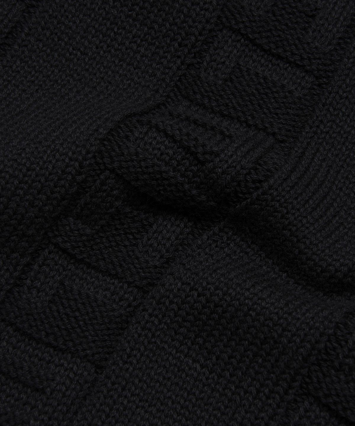엘엠씨(LMC) JQD ZIP-UP KNITTED POLO SHIRT black