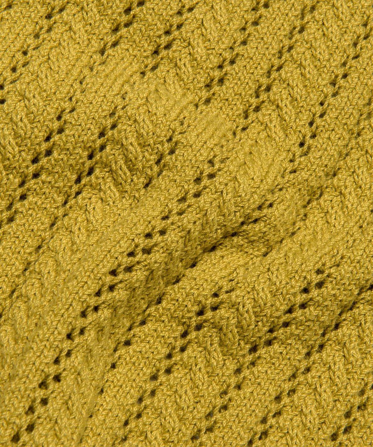 엘엠씨(LMC) OVAL MESH KNIT CARDIGAN olive