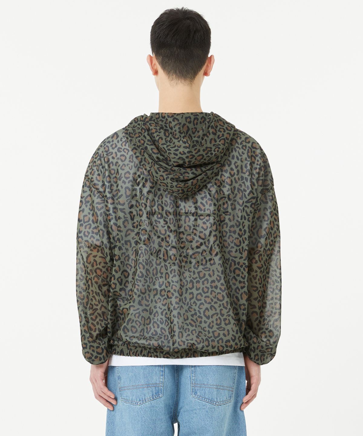 엘엠씨(LMC) ITALIC MESH ZIP-UP HOODIE multi