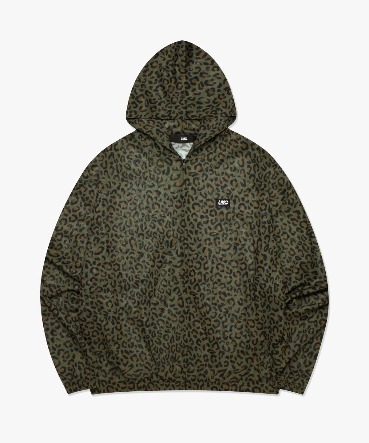 엘엠씨(LMC) ITALIC MESH ZIP-UP HOODIE multi