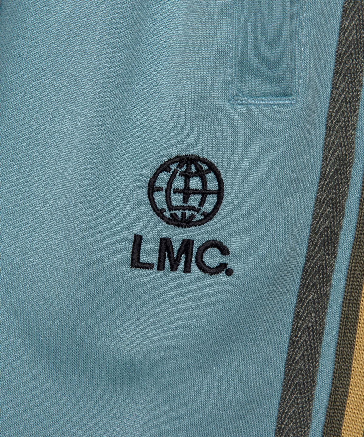 엘엠씨(LMC) SIDE STRIPED JERSEY TRACK PANTS gray mint