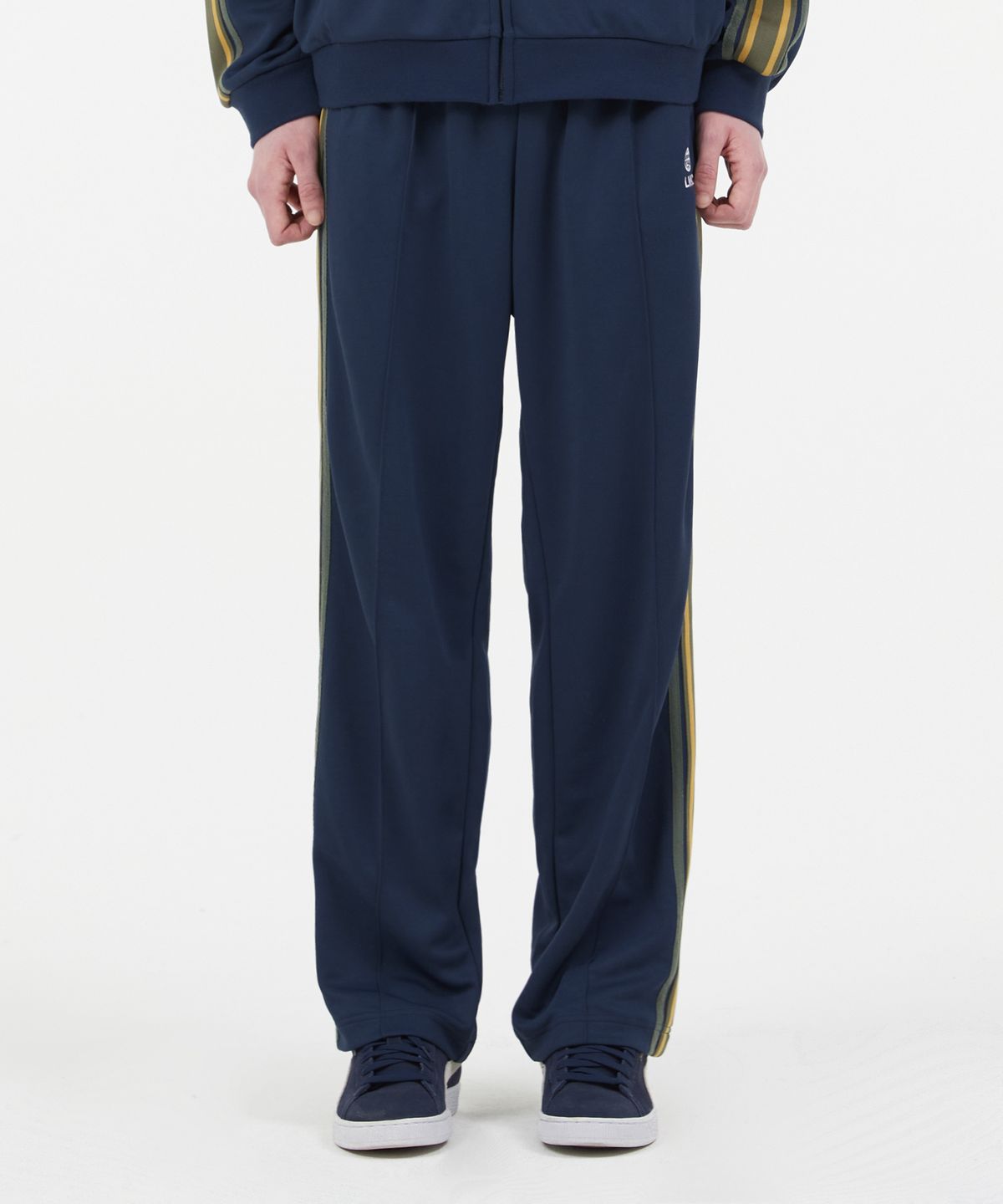 엘엠씨(LMC) SIDE STRIPED JERSEY TRACK PANTS navy