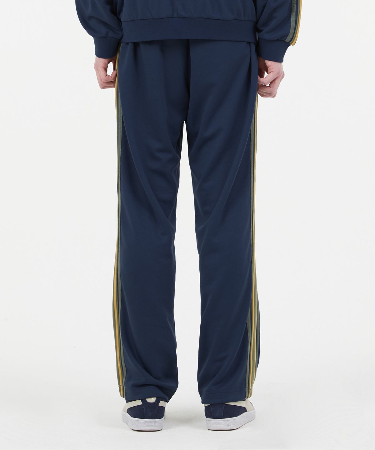 엘엠씨(LMC) SIDE STRIPED JERSEY TRACK PANTS navy