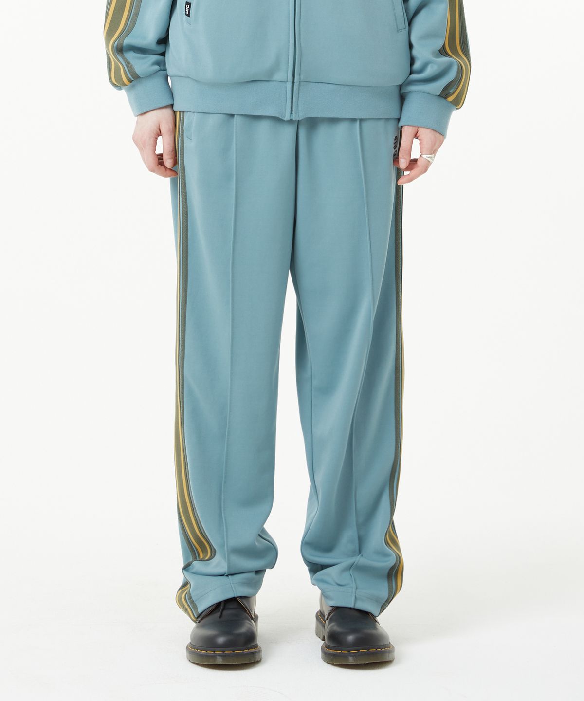 엘엠씨(LMC) SIDE STRIPED JERSEY TRACK PANTS navy