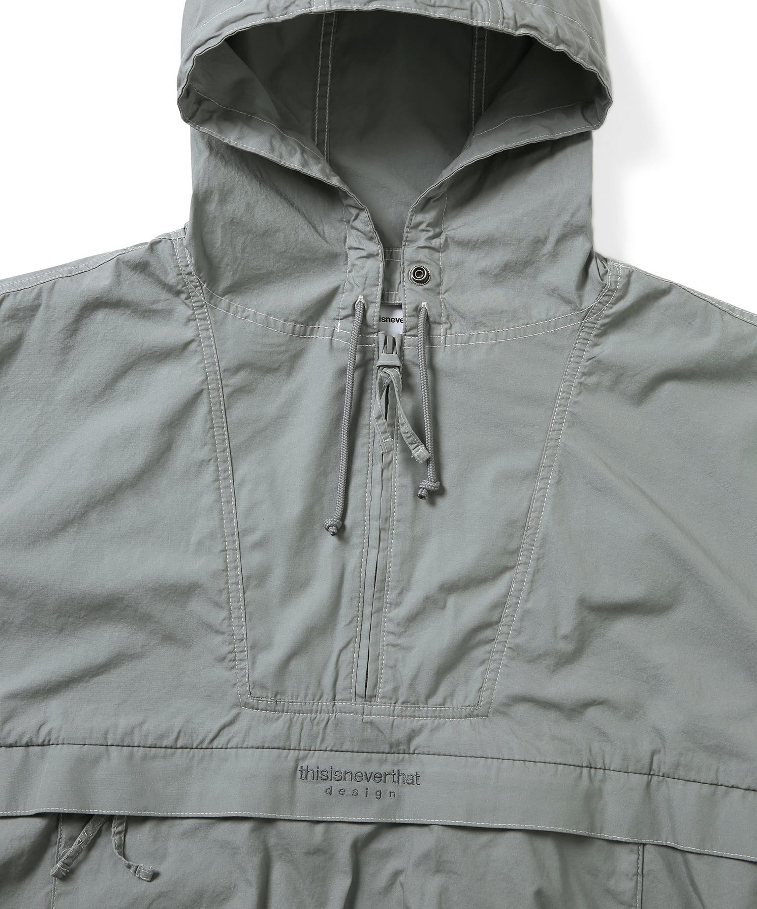MUSINSA | thisisneverthat Anorak Jacket Grey