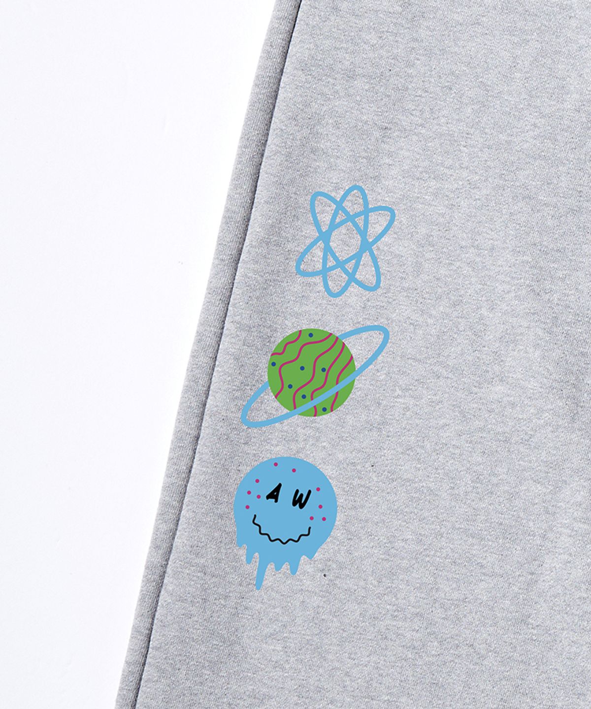 아티스트웨어(ARTISTWEAR) [ATW] 사이키델릭 와이드밴딩 팬츠
