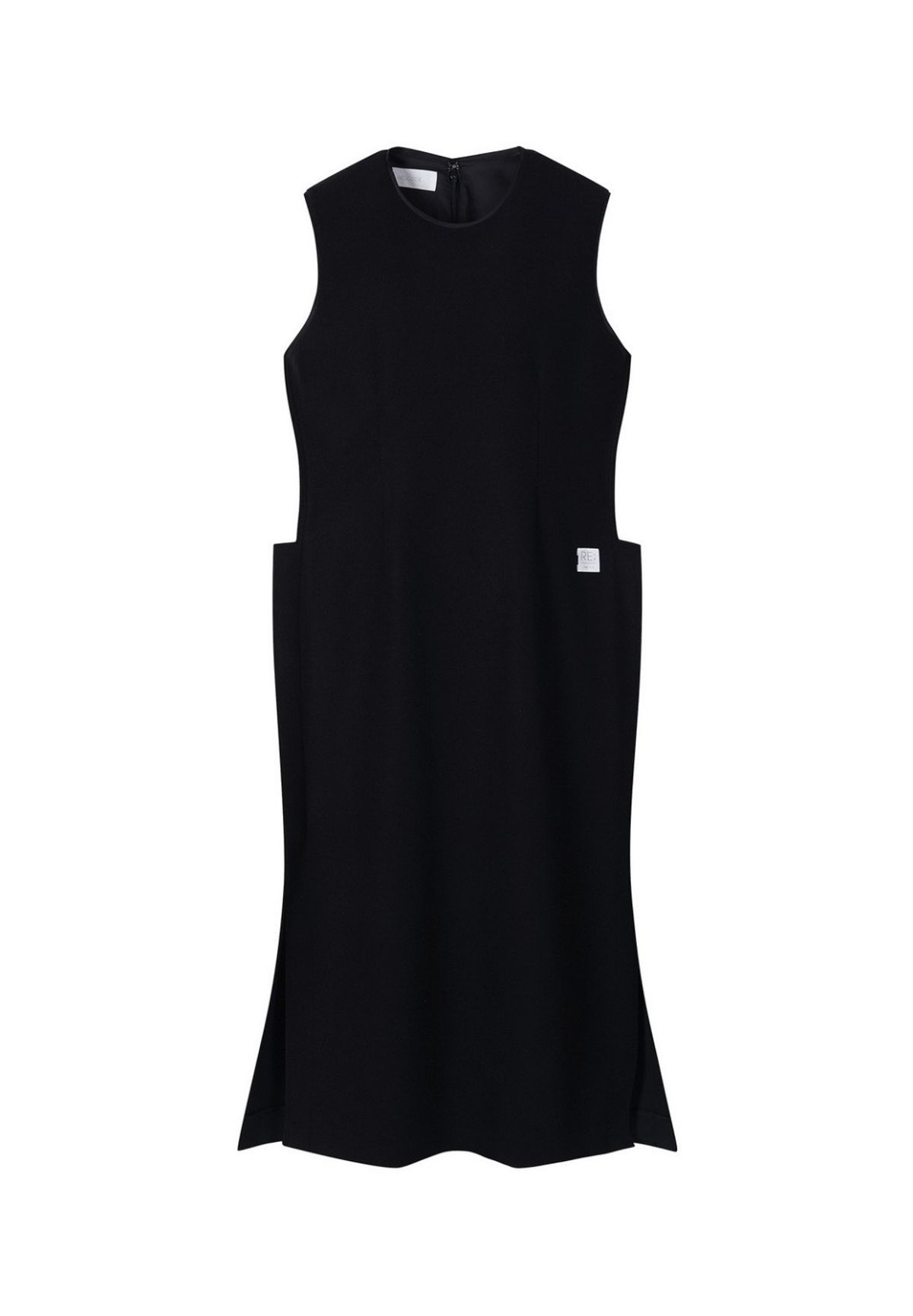 래코드(RECODE) [여성] Lining Patched Dress (Standard Fit)_RQDAW22544BKX