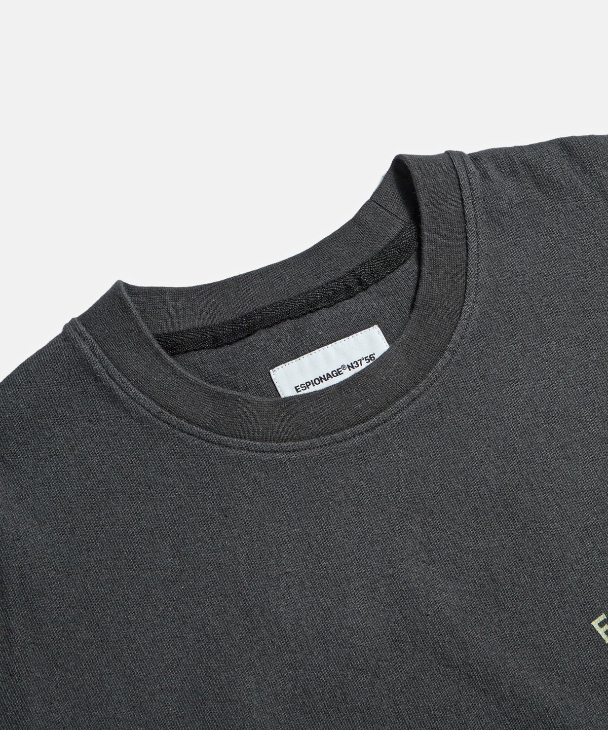 에스피오나지(ESPIONAGE) ESP Logo LS Jersey Vintage Black