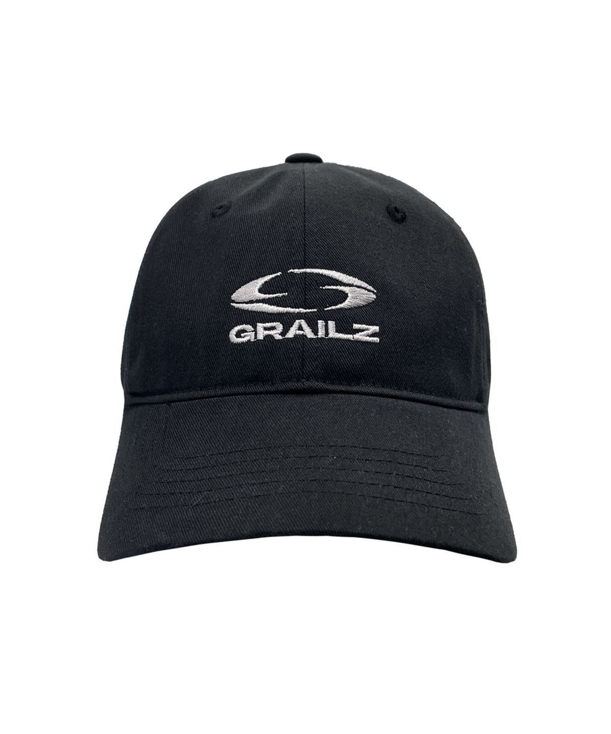 그레일즈(GRAILZ) OVAL LOGO CAP [BLACK]