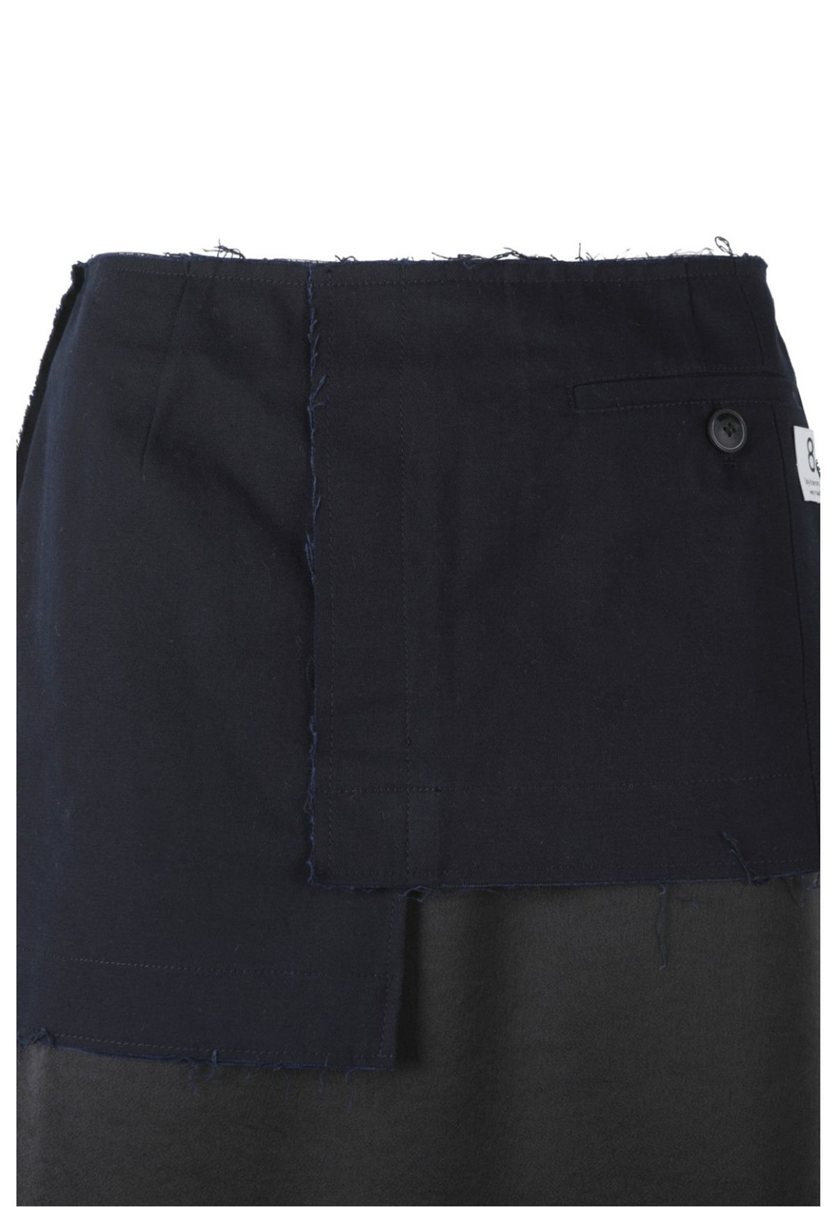 래코드(RECODE) [여성] Lining Patched Long Skirt_RQKAS23572NYX