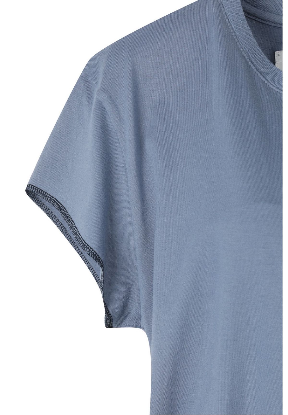 래코드(RECODE) [여성] Slogan round neck crop T-shirt (Hair band set) _RQTAM22568BUX