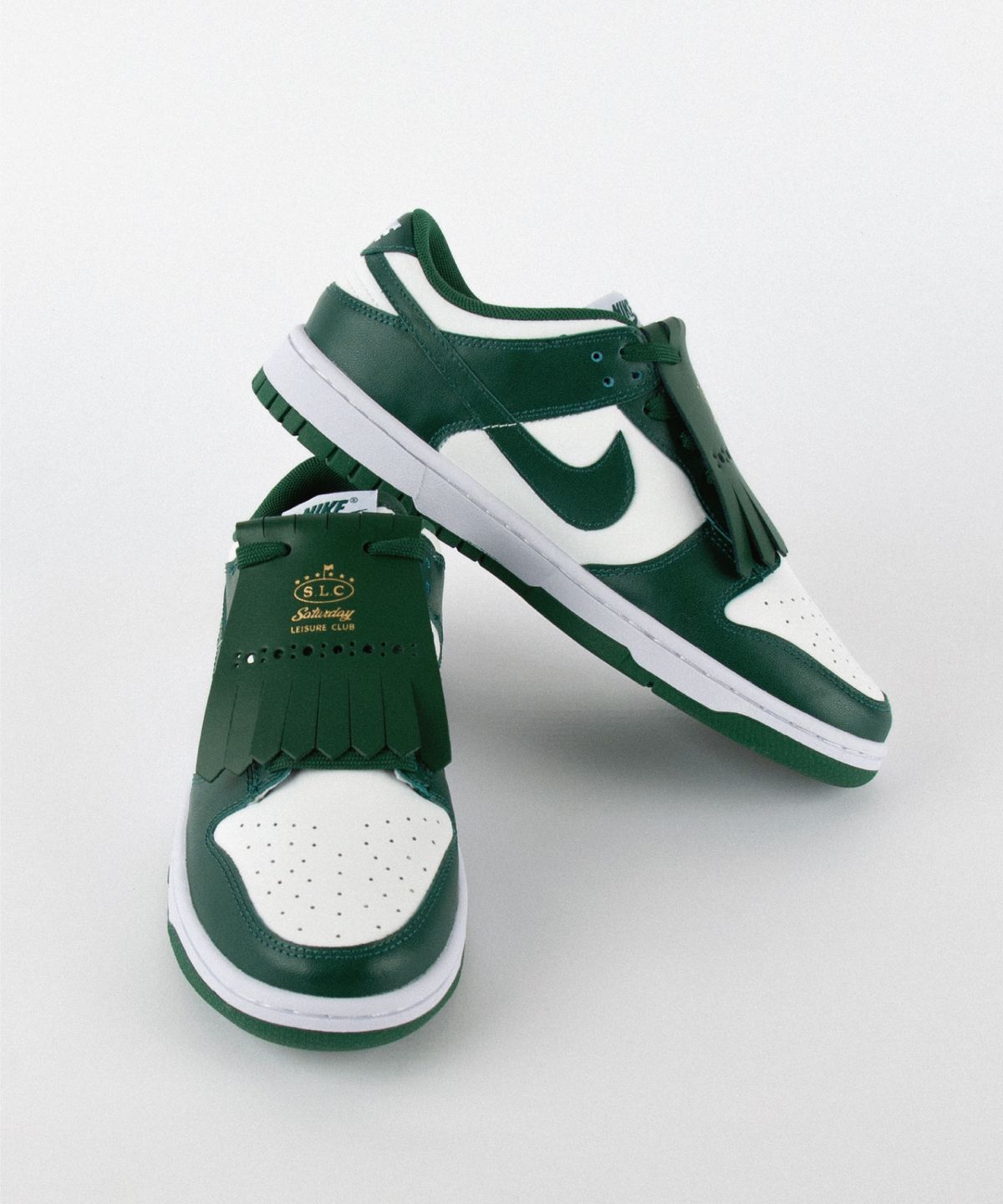 세러데이 레저 클럽(SATURDAY LEISURE CLUB) Leather Kiltie - British Racing Green