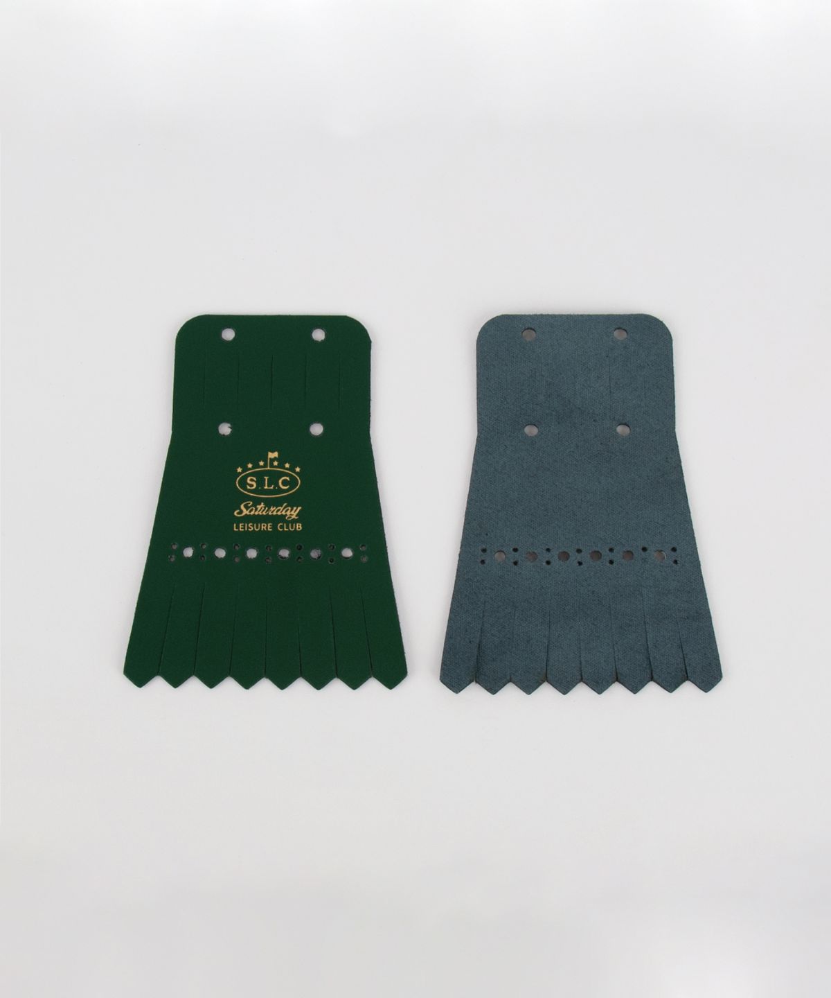 세러데이 레저 클럽(SATURDAY LEISURE CLUB) Leather Kiltie - British Racing Green
