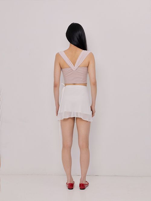 【Not your rose】25ss Lina top MUSINSA | NOT YOUR ROSE Lina Top (Pink)