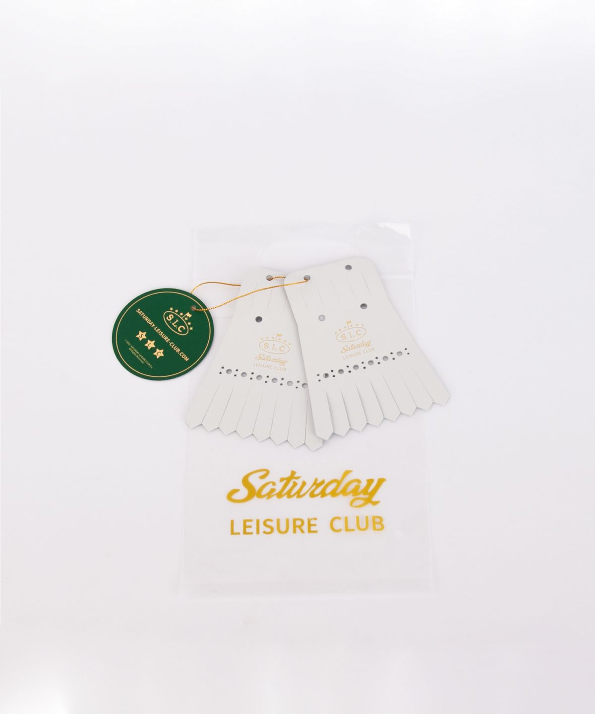세러데이 레저 클럽(SATURDAY LEISURE CLUB) Leather Kiltie - White