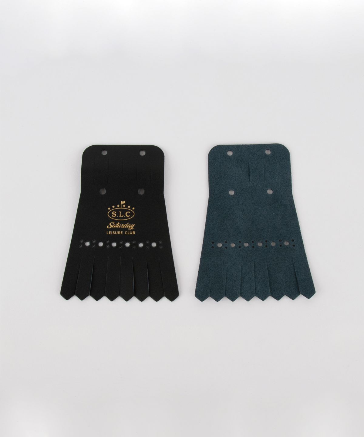세러데이 레저 클럽(SATURDAY LEISURE CLUB) Leather Kiltie - Black
