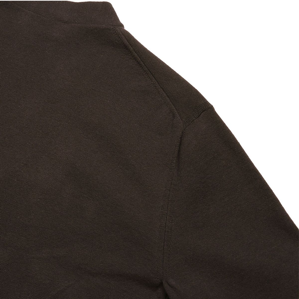 솔티(SORTIE) Essential Half Milano Cardigan (Brown)