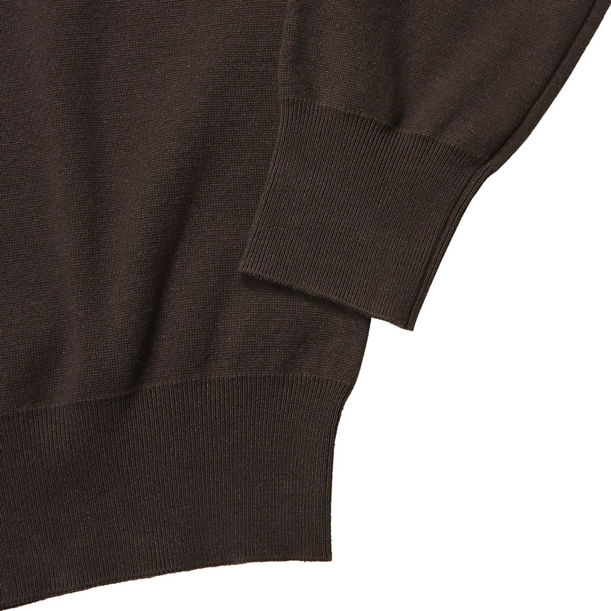 솔티(SORTIE) Essential Half Milano Cardigan (Brown)