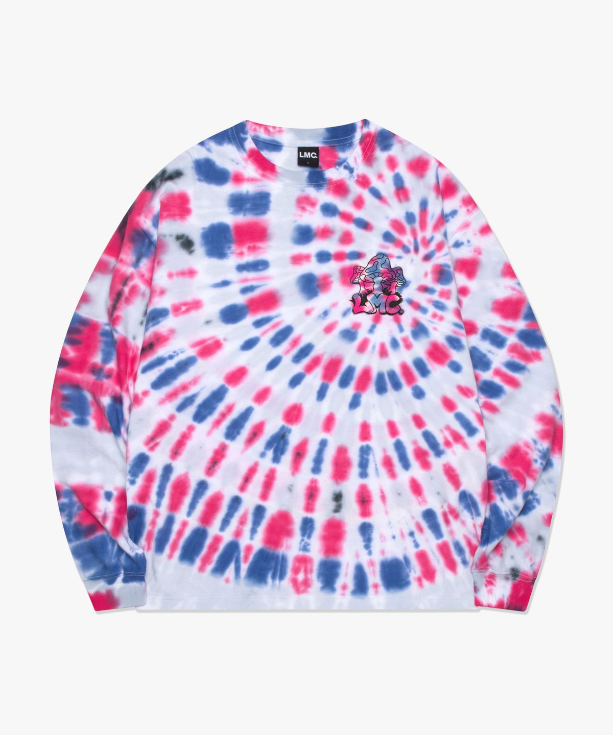 엘엠씨(LMC) TIE DYE MUSHROOM LONG SLV TEE purple