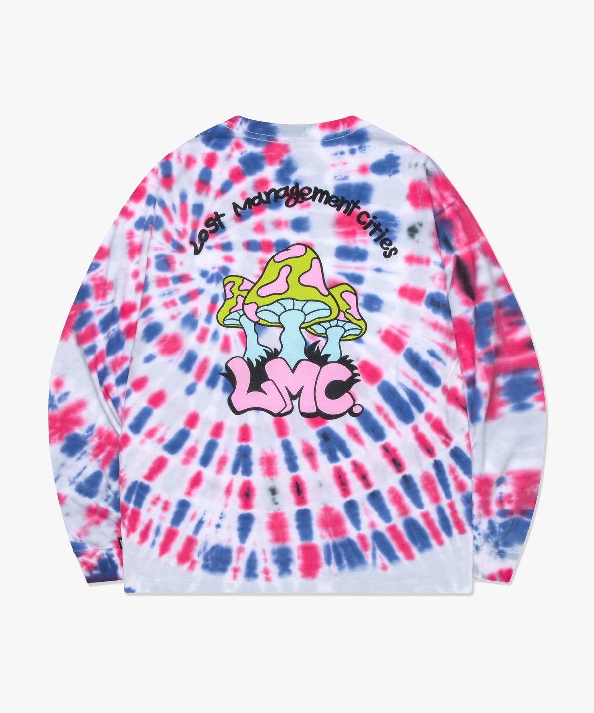 엘엠씨(LMC) TIE DYE MUSHROOM LONG SLV TEE purple