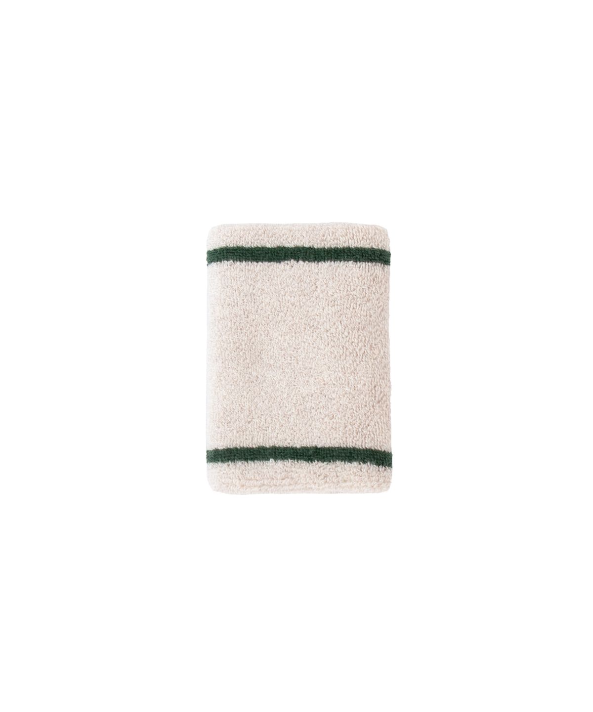 세러데이 레저 클럽(SATURDAY LEISURE CLUB) Leisure Wristband - Ivory & British Racing Green