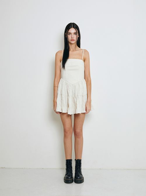 ◇Not your rose◇ Mei dress (Ivory) Mei dress (Ivory) - Not your rose | 60% - Asian Fashion