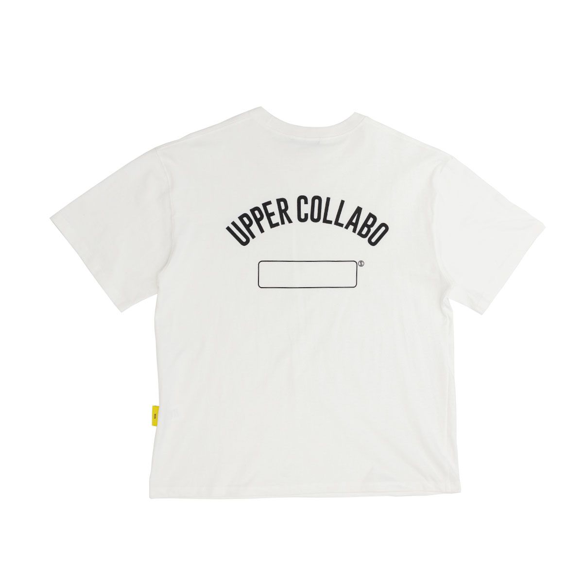 어퍼콜라보(UPPERCOLLABO) 블랭크 티셔츠 화이트