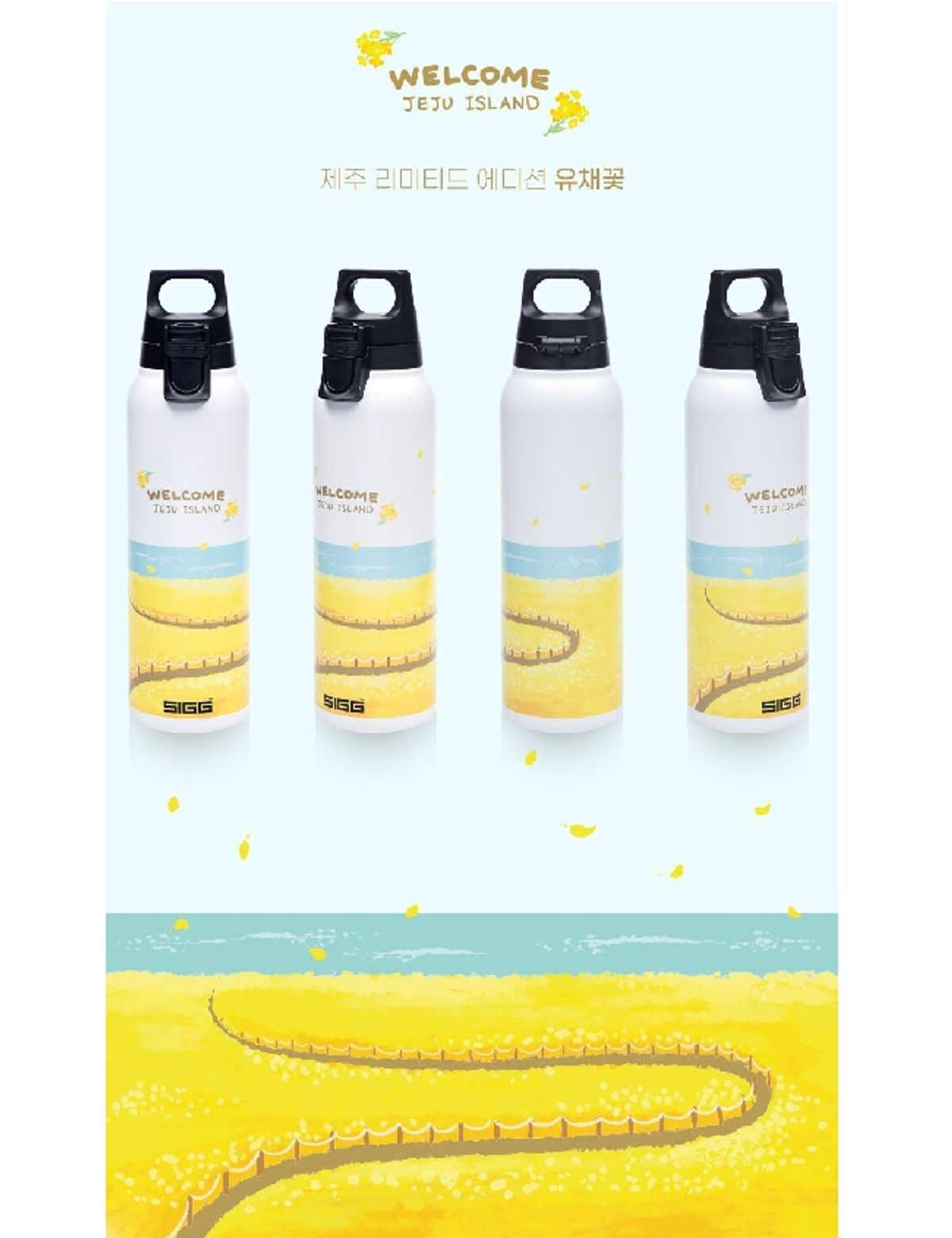 지그(SIGG) 핫 앤 콜드 라이트 550미리 제주 리미티드 에디션