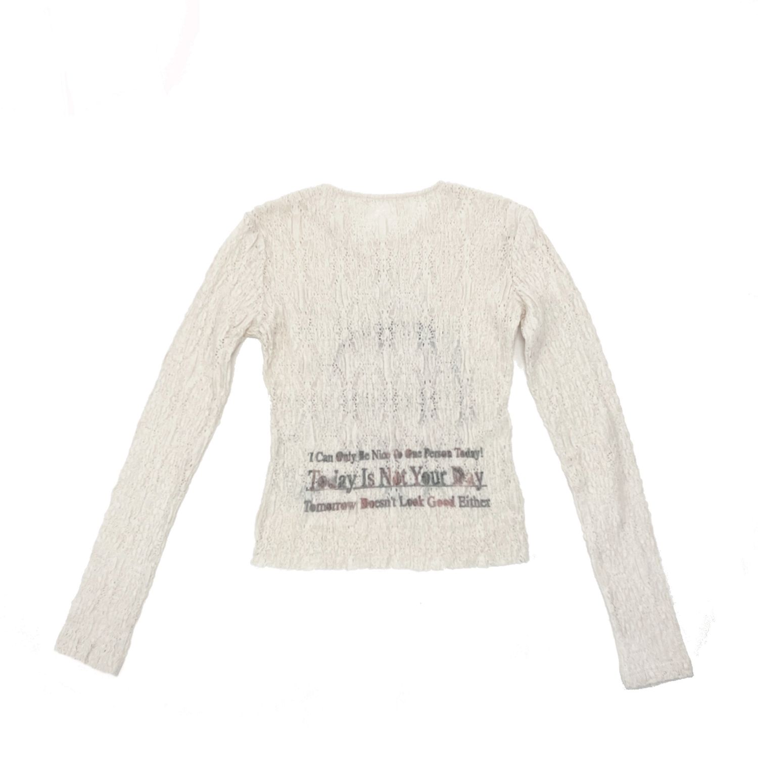 MUSINSA公式 | 604SERVICE TODAY IS NOT YOUR DAY T SHIRT 