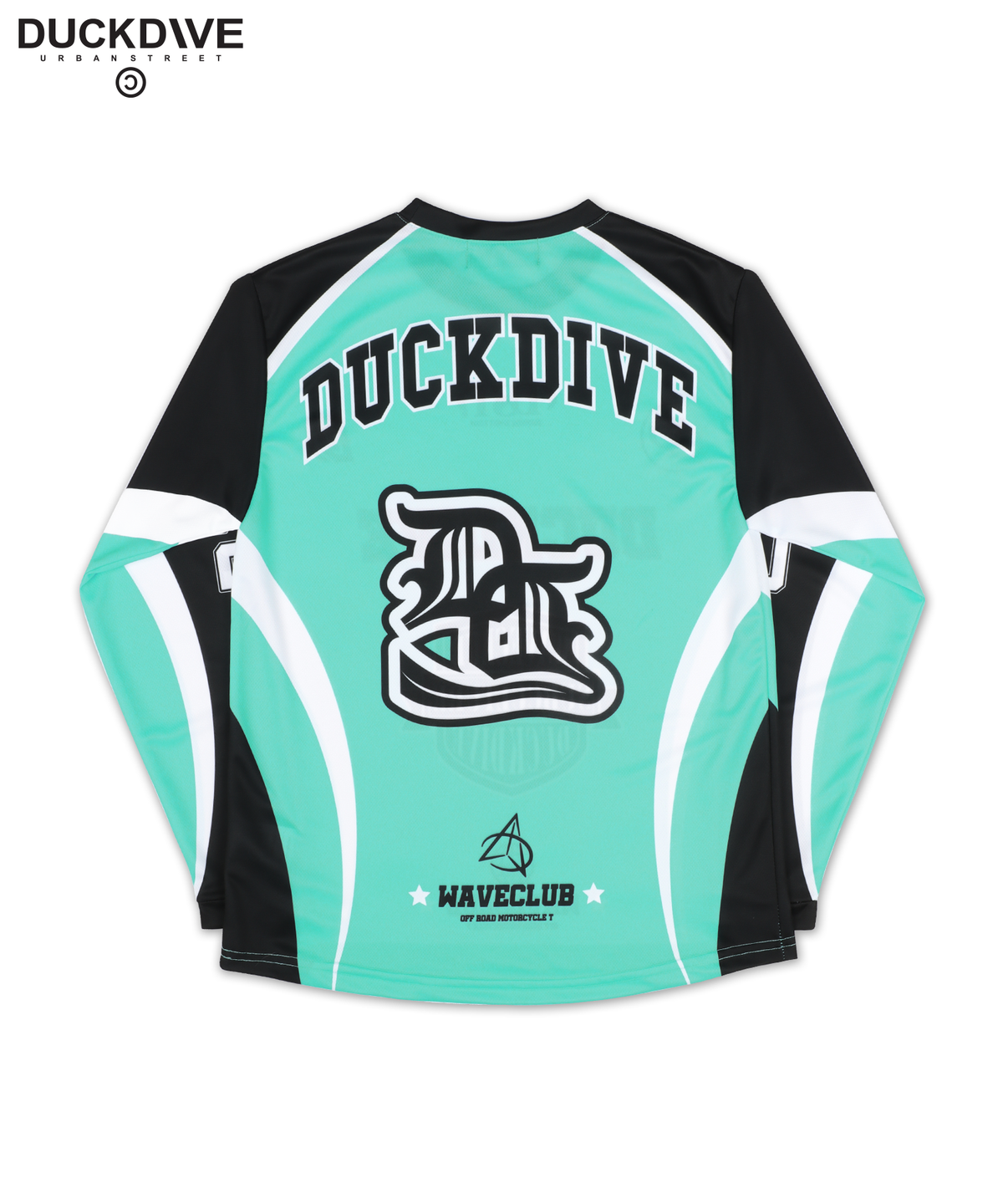 덕다이브(DUCKDIVE) 오프로드 메쉬 롱슬리브 민트