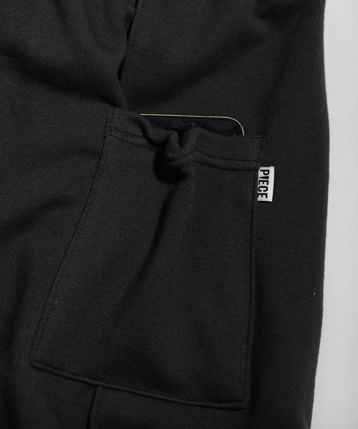 피스메이커(PIECE MAKER) WIRE SWEAT PANTS (BLACK)