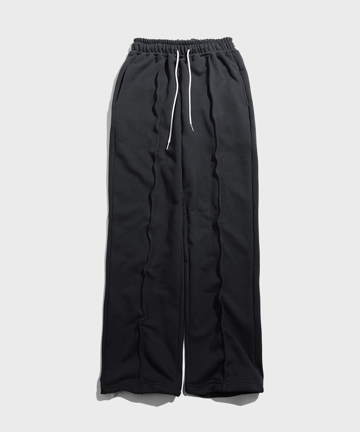 피스메이커(PIECE MAKER) WIRE SWEAT PANTS (BLACK)
