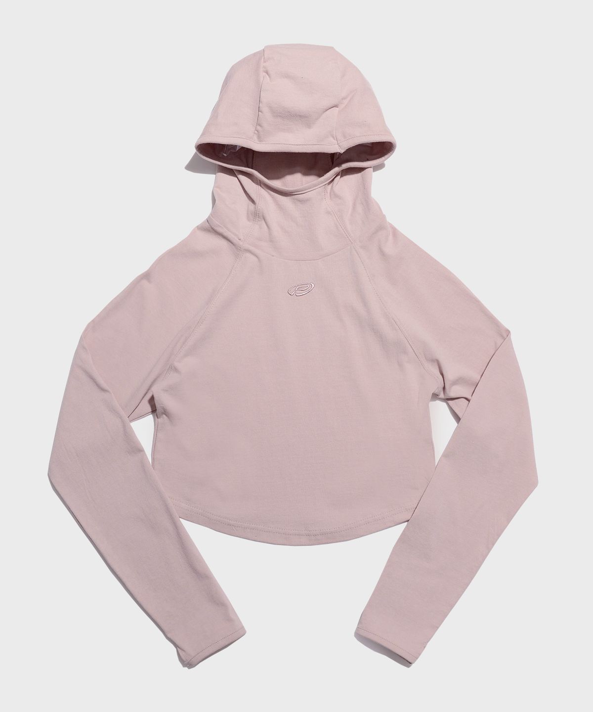 피스메이커(PIECE MAKER) EX LIGHT CROP HOODIE (PINK BEIGE)