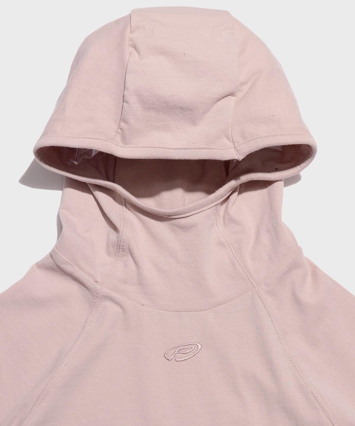 피스메이커(PIECE MAKER) EX LIGHT CROP HOODIE (PINK BEIGE)