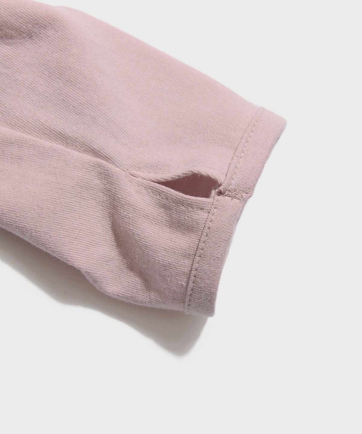피스메이커(PIECE MAKER) EX LIGHT CROP HOODIE (PINK BEIGE)