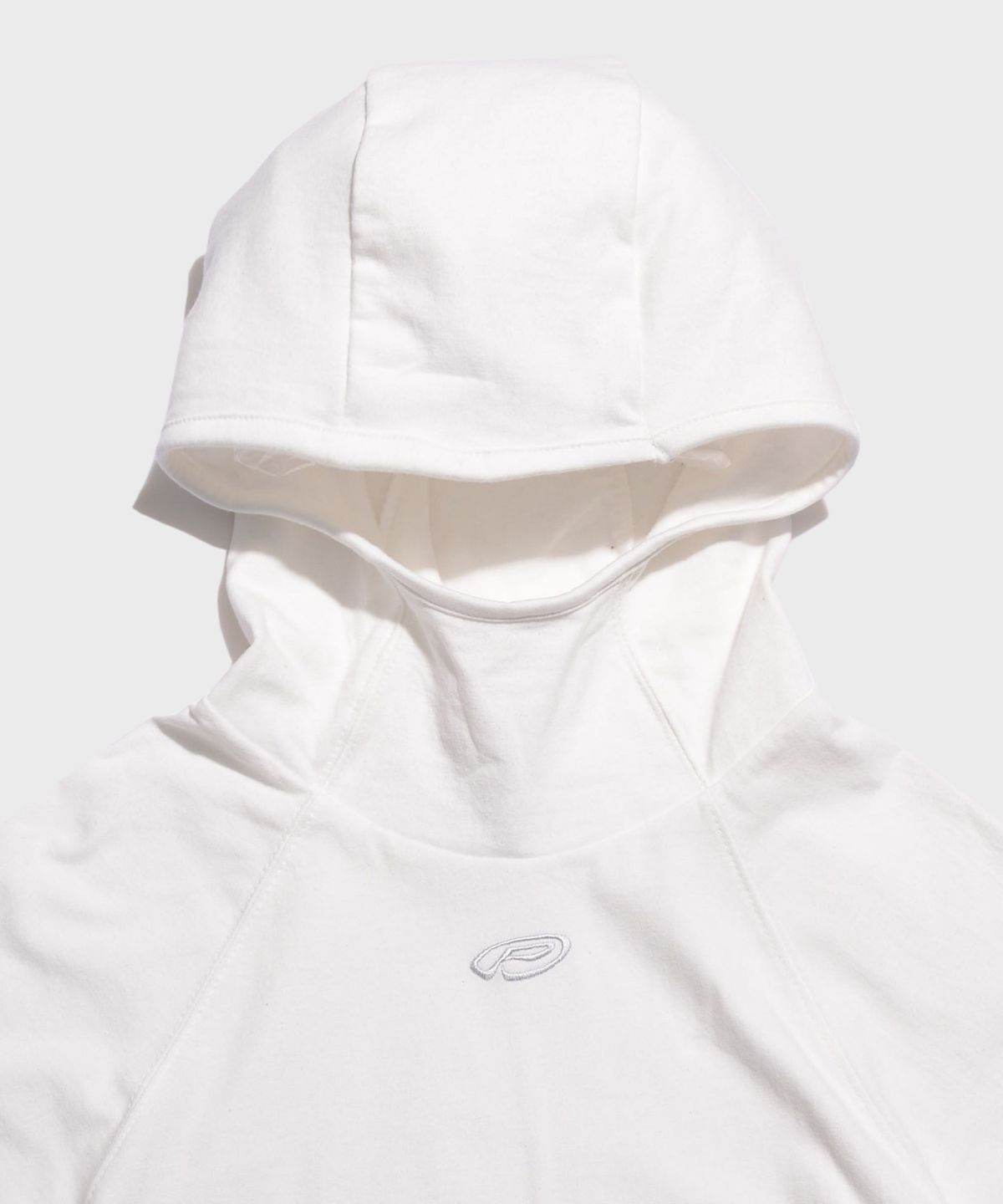 피스메이커(PIECE MAKER) EX LIGHT CROP HOODIE (WHITE)